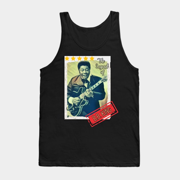 The Legend of B.B.King Tank Top by Katab_Marbun